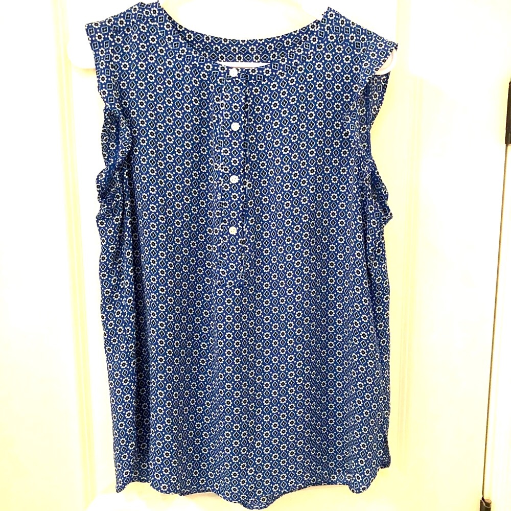 Loft - Patterned Blouse